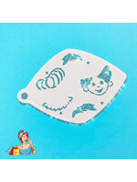 MRQ - Stencils 5 December Pietje Pet 2 staps Medium Schmink Stencil