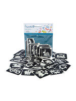 Superstar Glitter tattoo stencils XL Cute 24 pcs