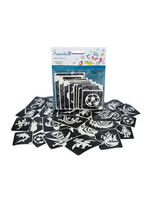 Superstar Glitter tattoo stencils XL Adventure 24
