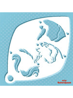 MRQ - Stencils Unique the Unicorn 3steps Large Facepaint Stencil