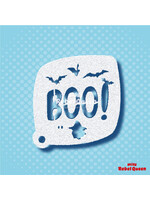 MRQ - Stencils Boo Halloween schmink stencil