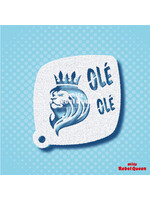 MRQ - Stencils Leeuw Olé Olé Schmink Sjabloon Small