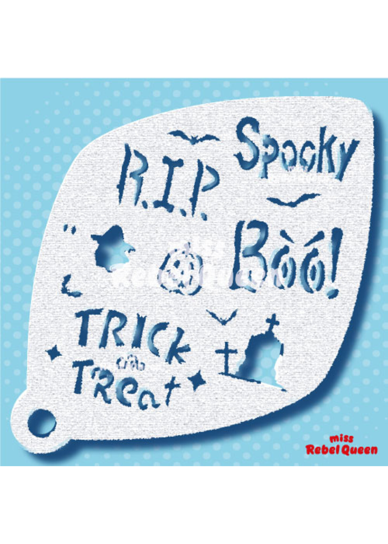 MRQ - Stencils Halloween Special Large Schmink Stencil