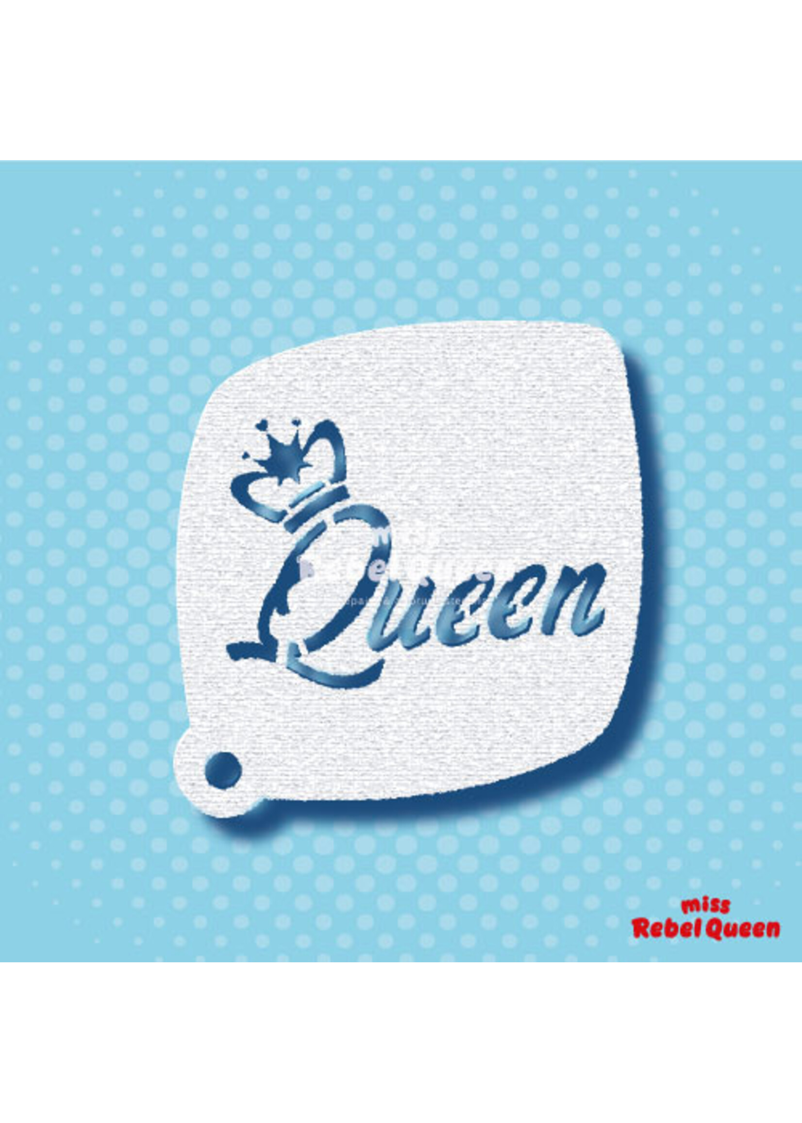 MRQ - Stencils It's good to be the Queen Small Stencil