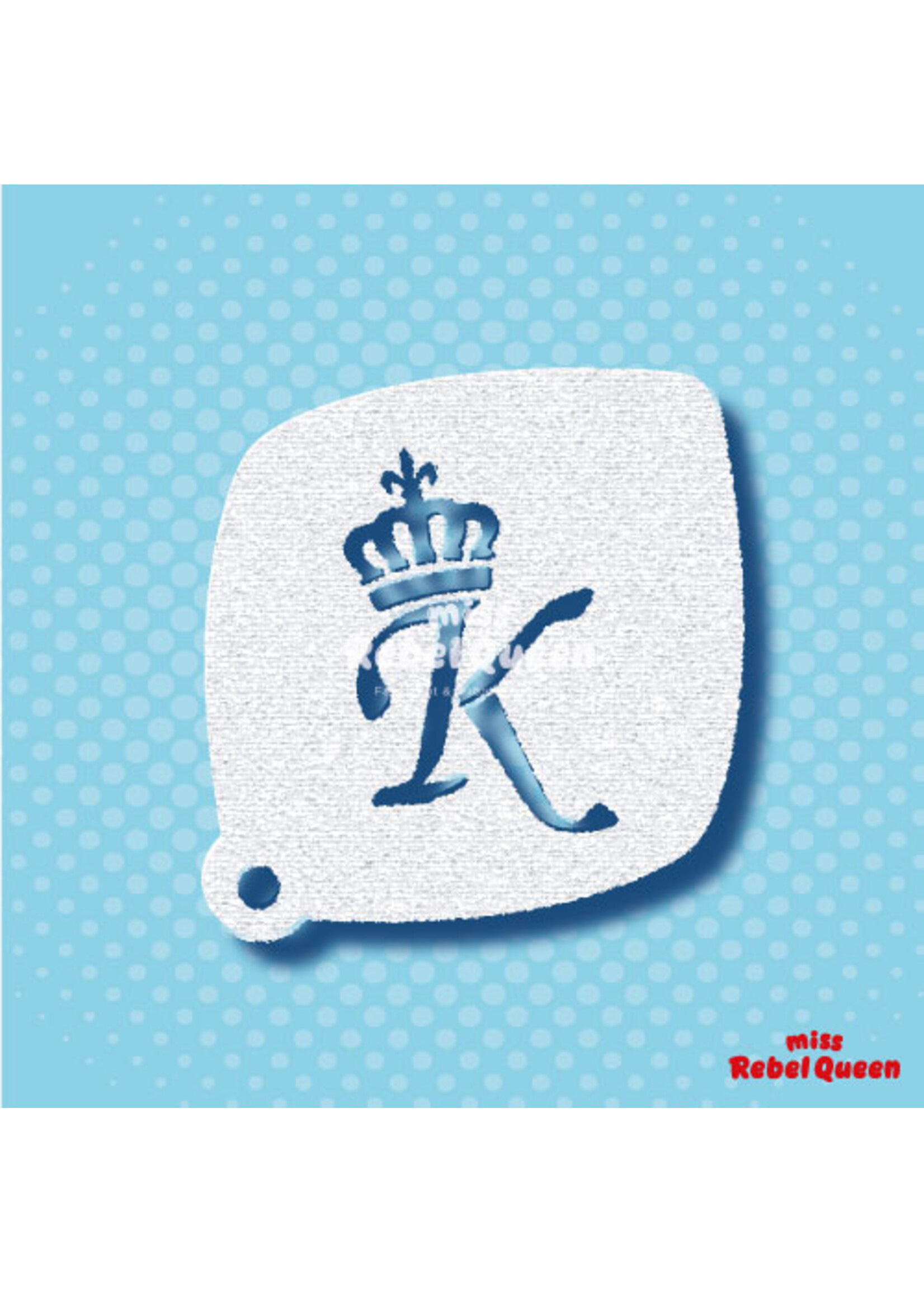 MRQ - Stencils King tattoo Small Stencil