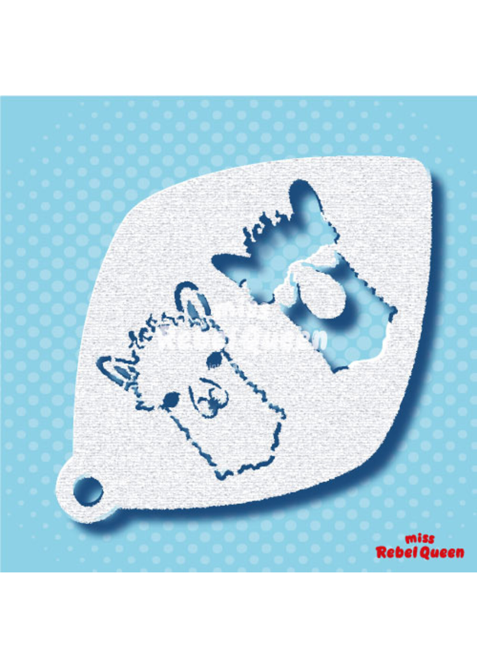 MRQ - Stencils Al Pacalama Medium 2steps Stencil