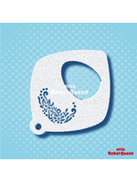 MRQ - Stencils Floral Egg 2steps Small Stencil