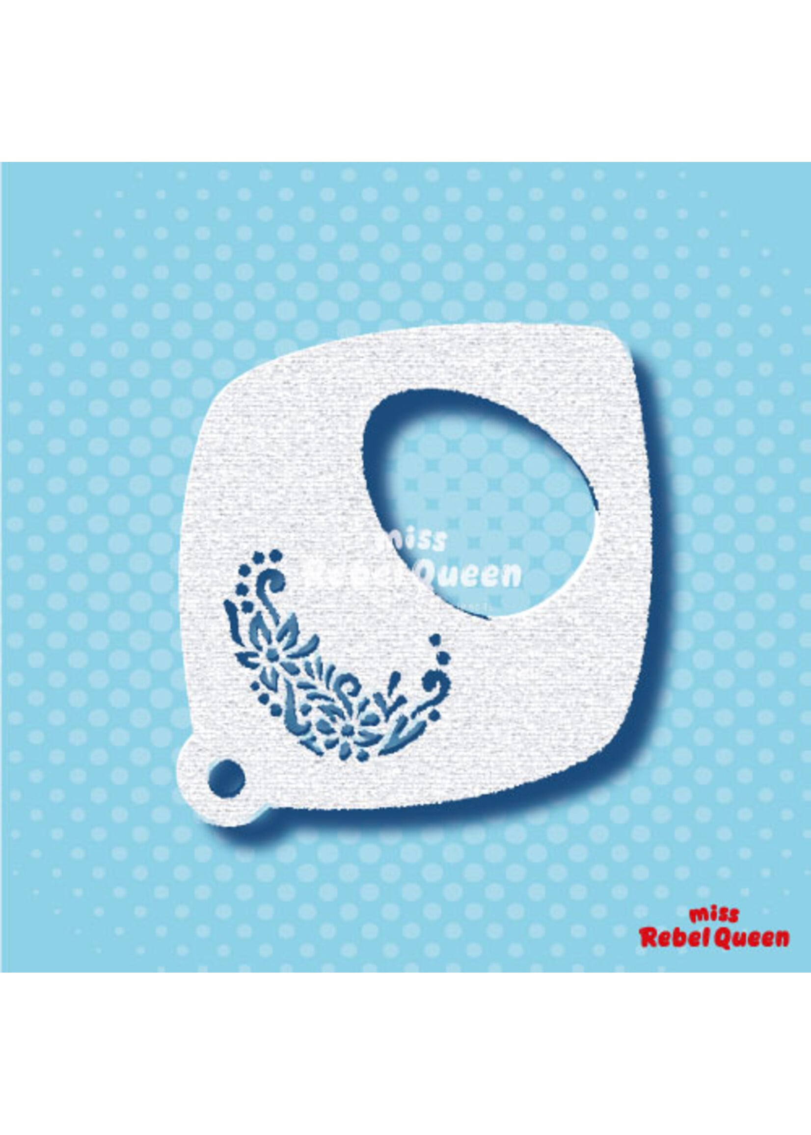 MRQ - Stencils Paasei Swirl 2steps Small Stencil