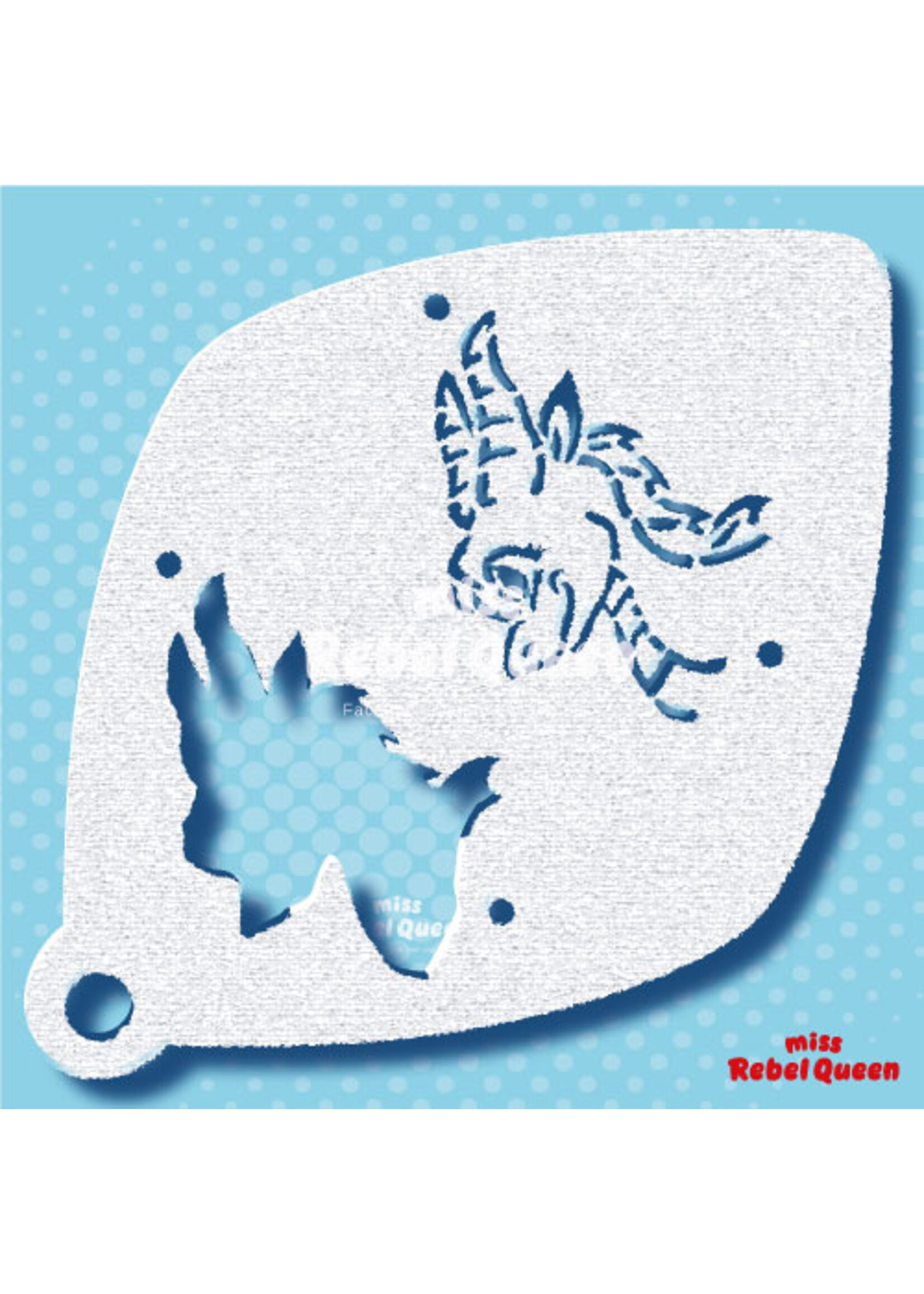 MRQ - Stencils Dalphy the Dragon Large Stencil