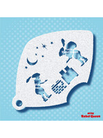 MRQ - Stencils Dak Pietjes medium schmink stencil