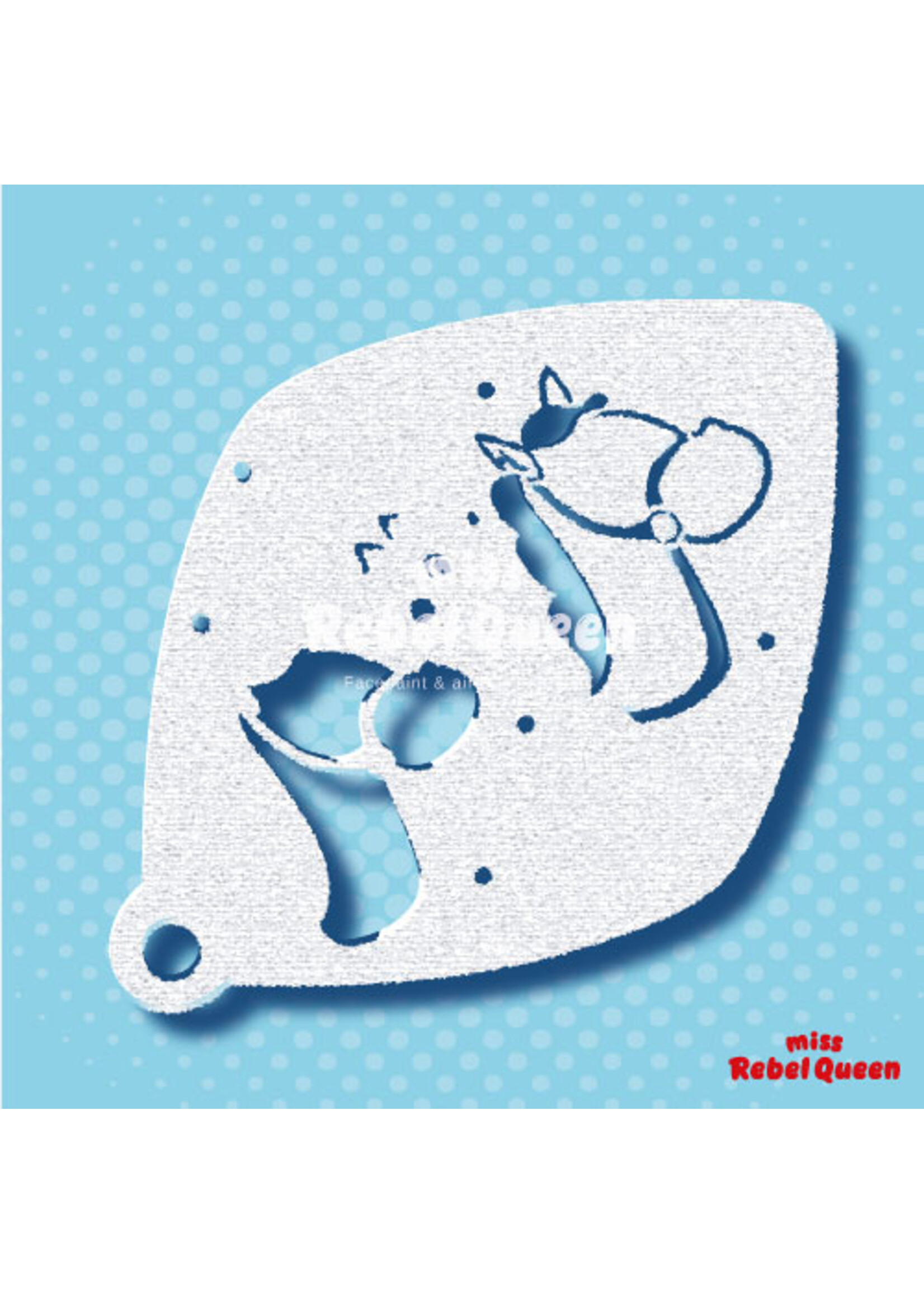 MRQ - Stencils 5 December Oh Zo Snel Medium Stencil