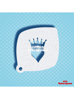 MRQ - Stencils Queen of Hearts Small Stencil