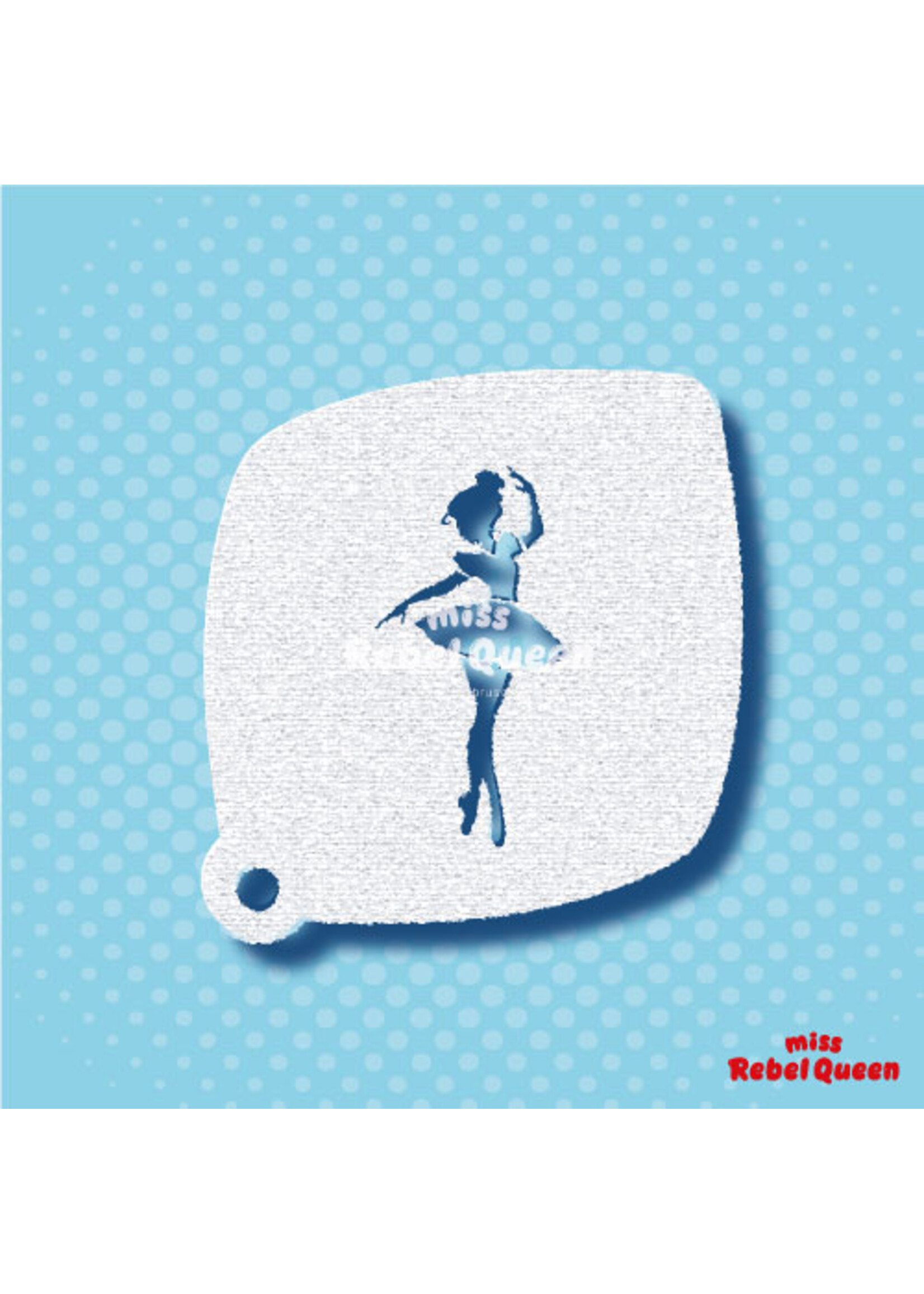 MRQ - Stencils Ballerina schmink Small Stencil