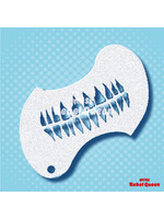 MRQ - Stencils Show your Teeth medium schmink stencil