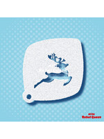 MRQ - Stencils Jumping Rudolph small schmink stencil