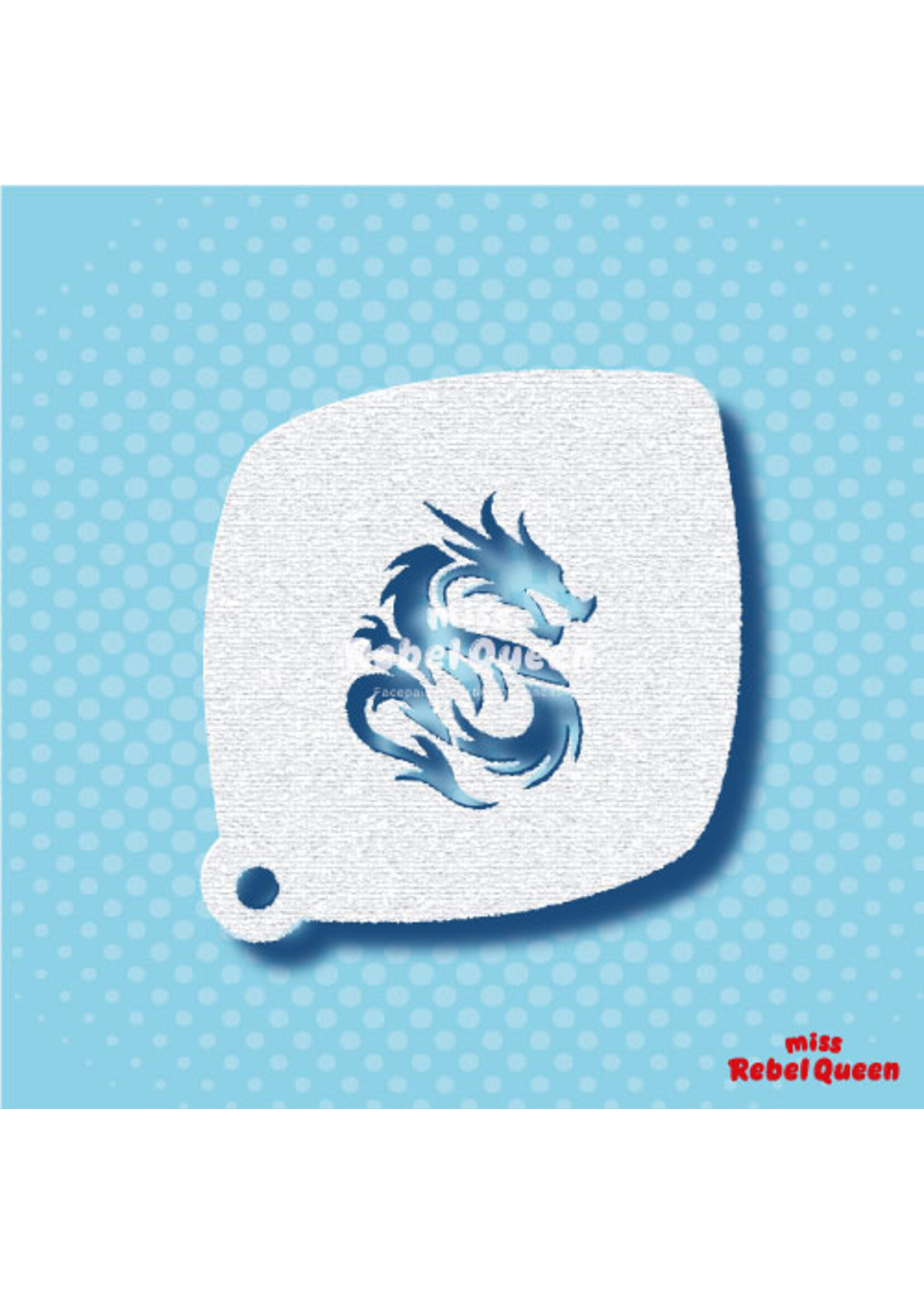 MRQ - Stencils Dragon small schmink stencil