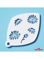 MRQ - Stencils Power Flower medium facepaint stencil