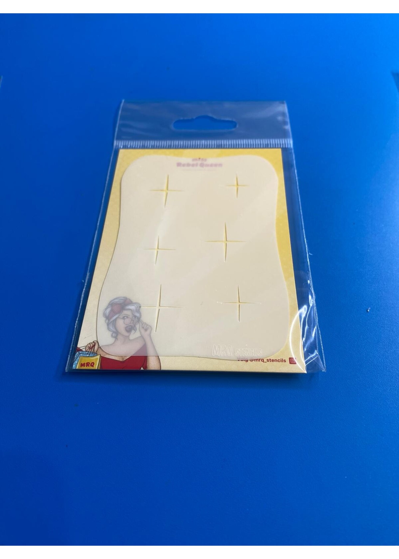 MRQ - Stencils Special stars Airbrush Tattoo Stencil Xtra Small