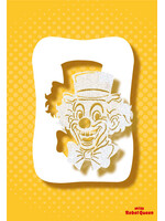 MRQ - Stencils Clown Airbrush Tattoo Stencil A6