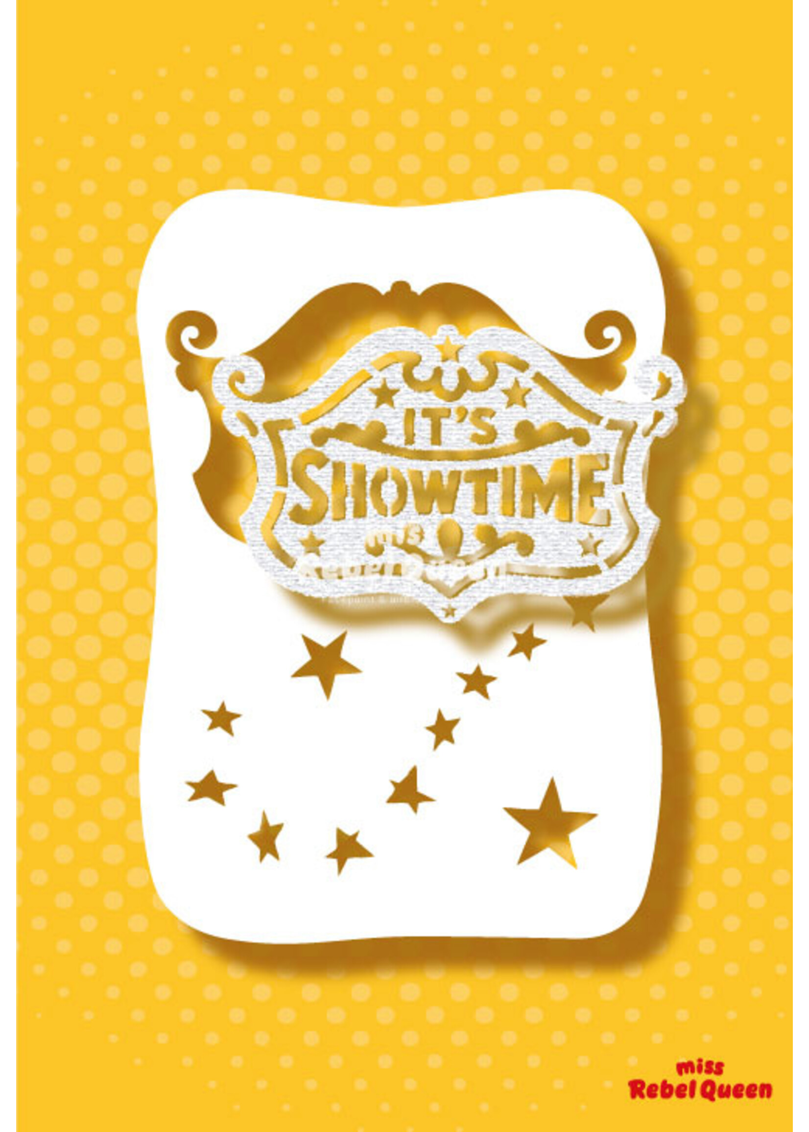 MRQ - Stencils Showtime  Airbrush Tattoo Stencil Small