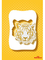 MRQ - Stencils Tijger airbrush tattoo stencil A6