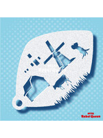 MRQ - Stencils Boerderij Landleven schmink stencil medium