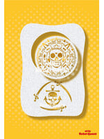 MRQ - Stencils Munt Pirates airbrush tattoo stencil A6