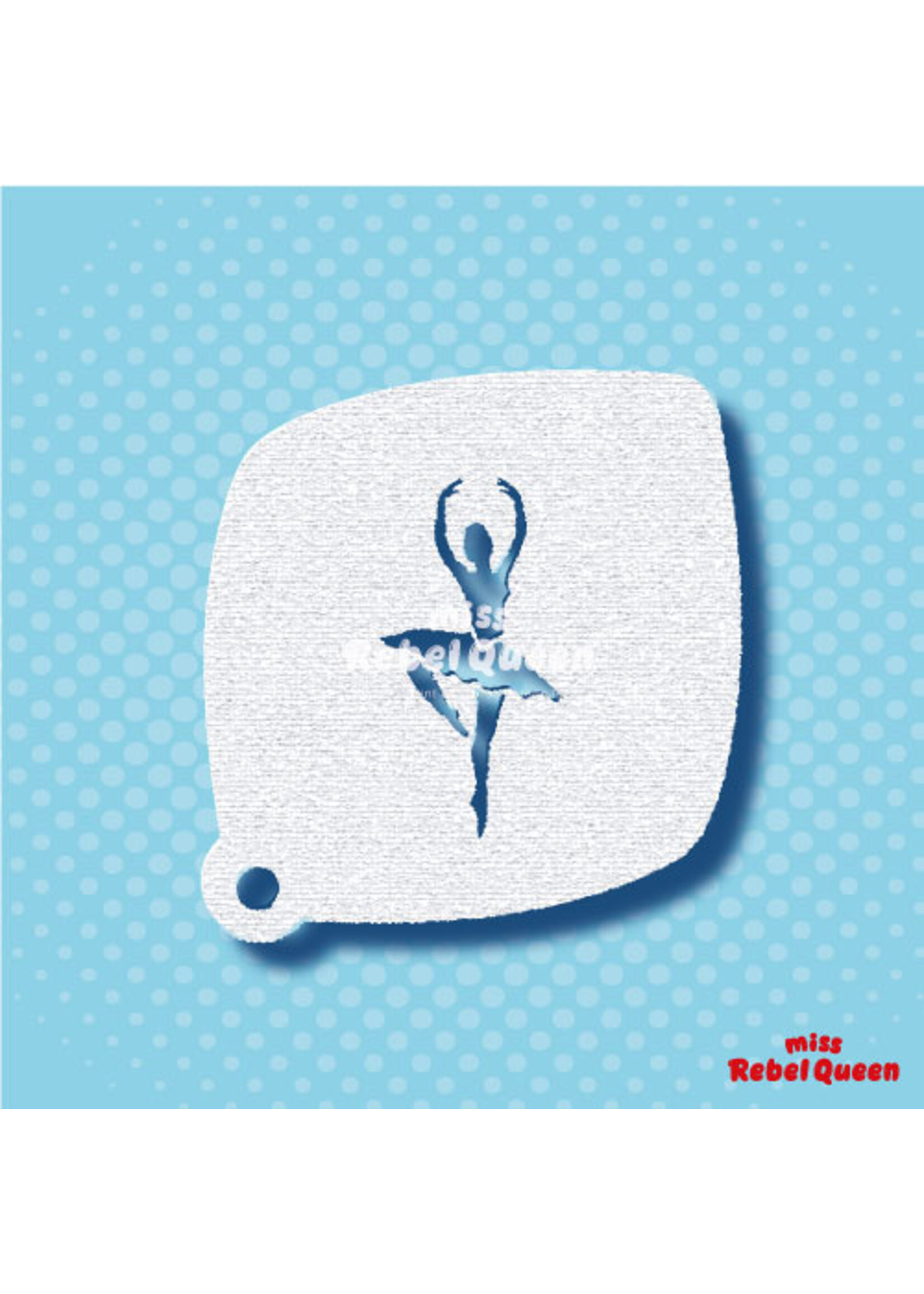 MRQ - Stencils Ballerina Classic small schmink stencil