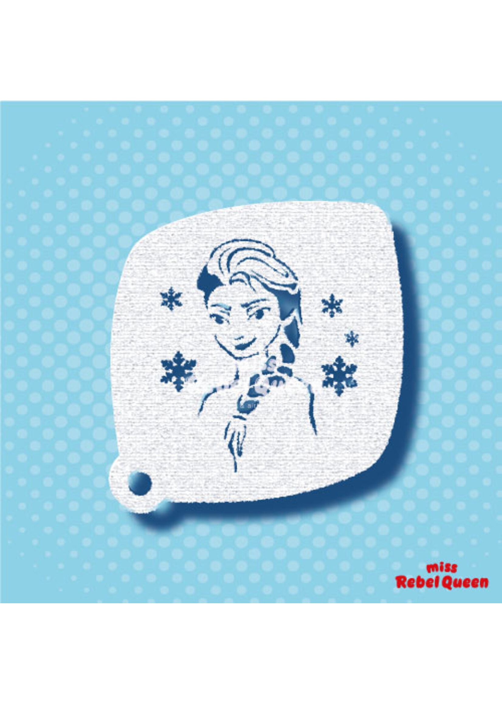 MRQ - Stencils Queen of snow small schmik stencil