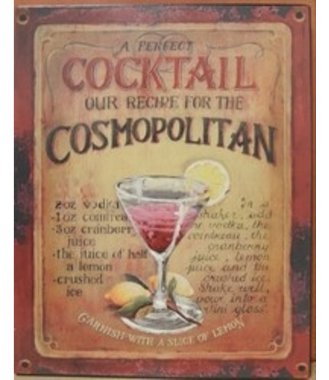 Wandbord Cosmopolitan