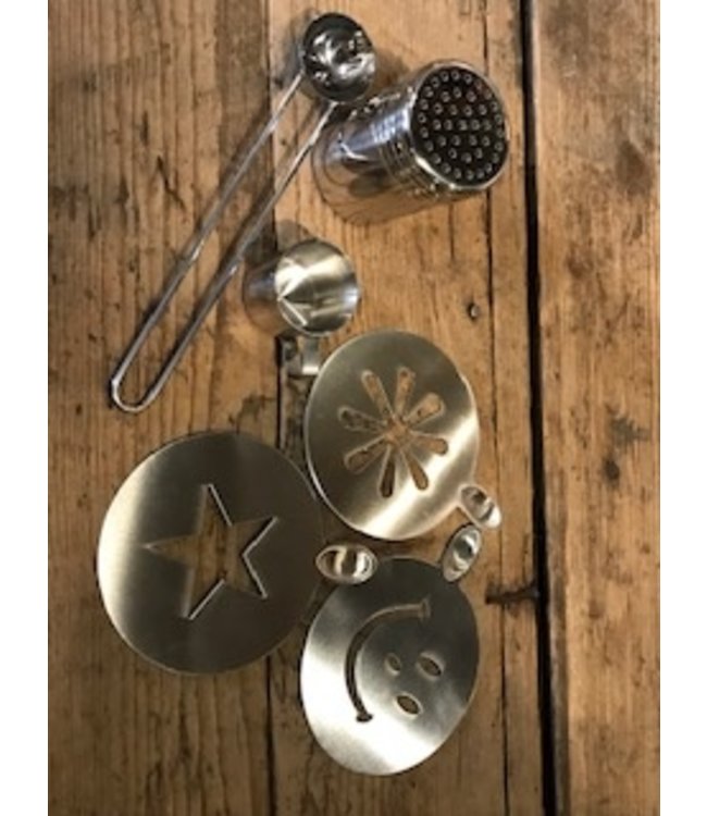 Cappucino sjablonen+strooiset