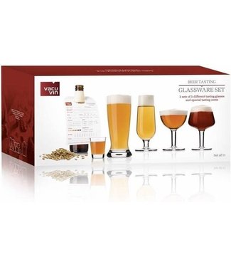 Vacuvin Bierproeverij set