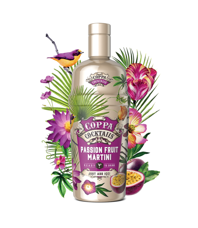 Coppa Cocktails Passion Fruit