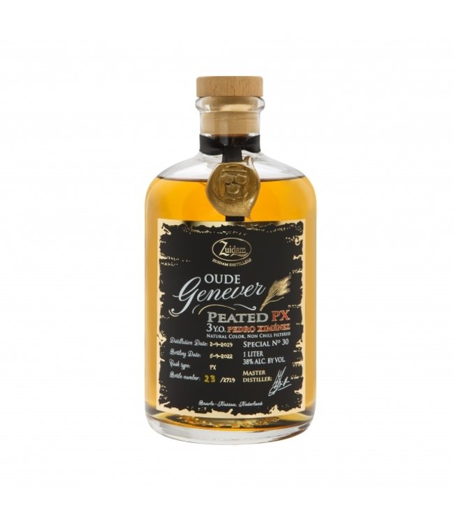 Zuidam Oude Jenever 3Y peated