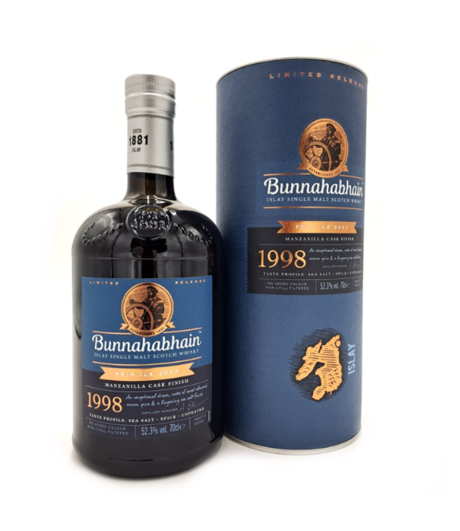 Bunnahabhain 1998 Manzanilla