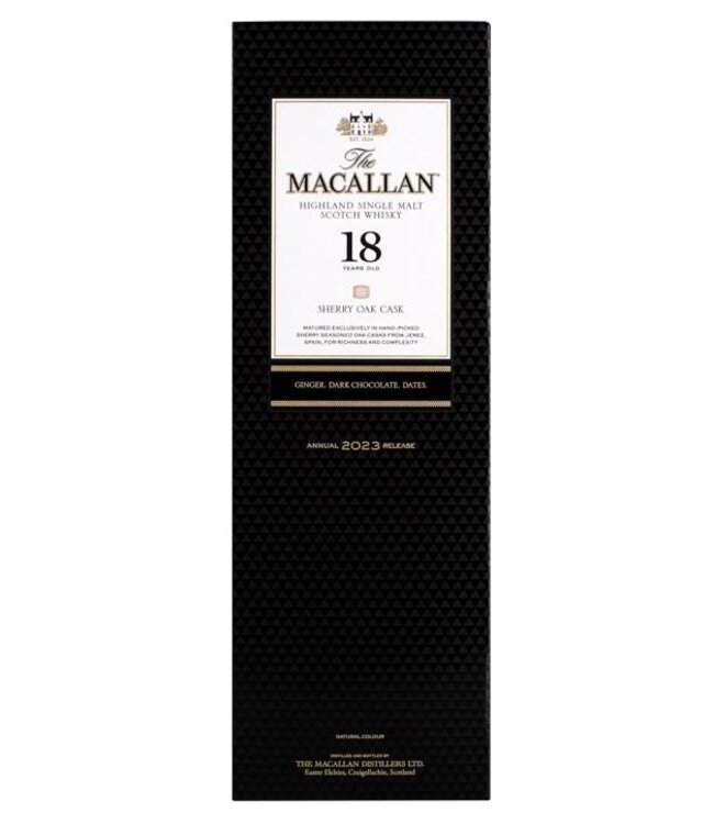 Macallan 18Y Sherry Oak