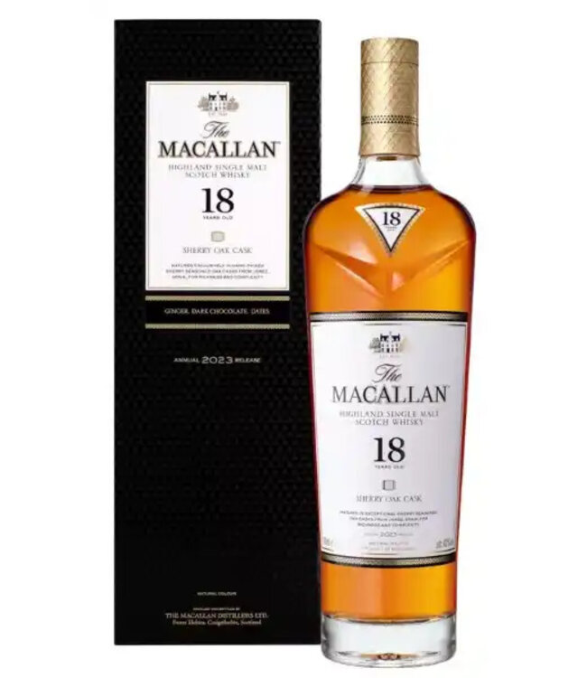 Macallan 18Y Sherry Oak