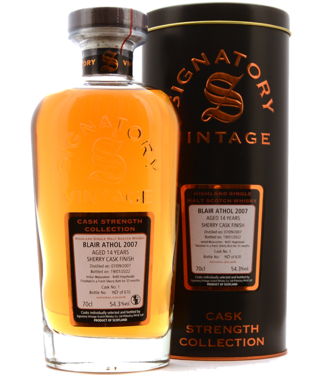 2007 Signatory Blair Athol 14Y