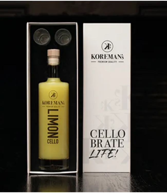 Koreman's Limoncello Geschenkverpakking