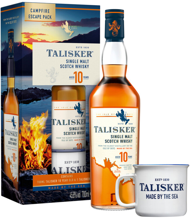 Talisker 10Y met mok