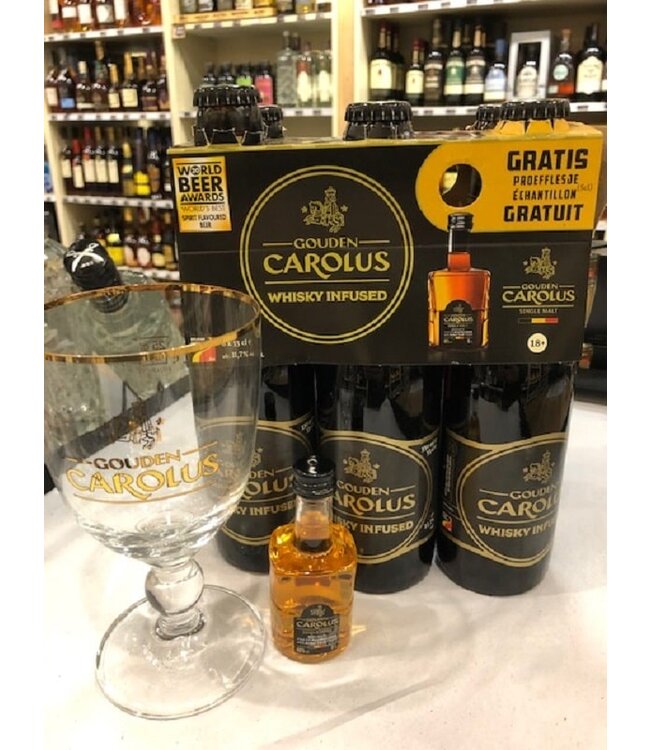 Gouden Carolus Whisky Infused 6x33cl+whisky