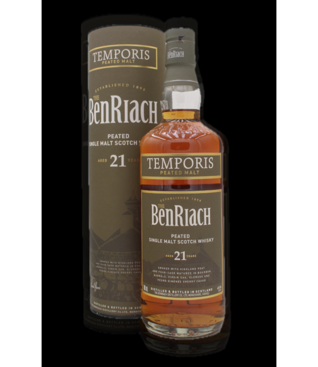 Benriach 21Y Temporis peated
