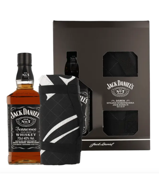 Jack Daniels Geschenkverpakking met deken