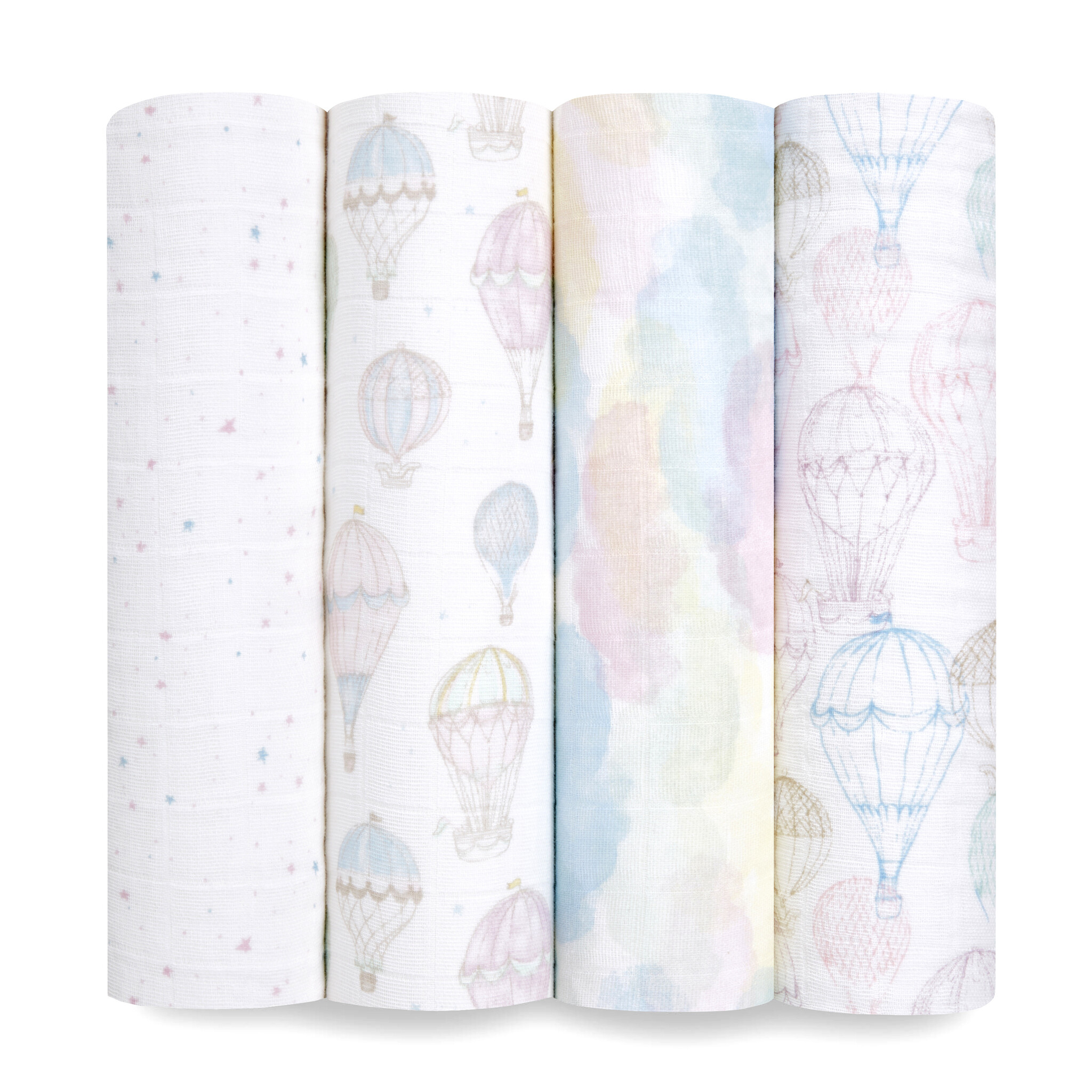 aden + anais 4 pak swaddles Lovely reverie Nybble
