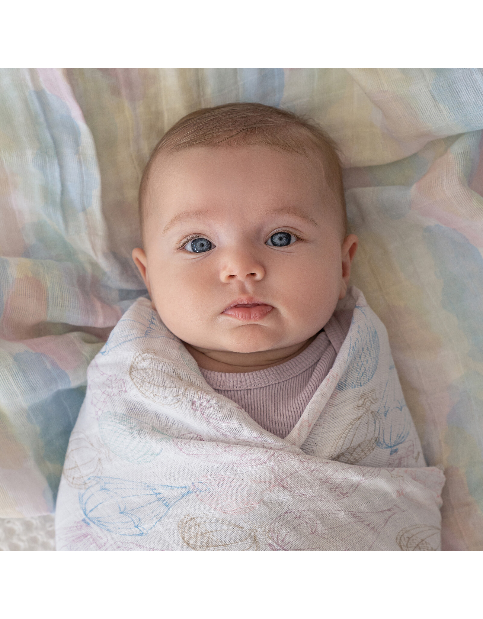 aden + anais 4 pak swaddles Lovely reverie Nybble