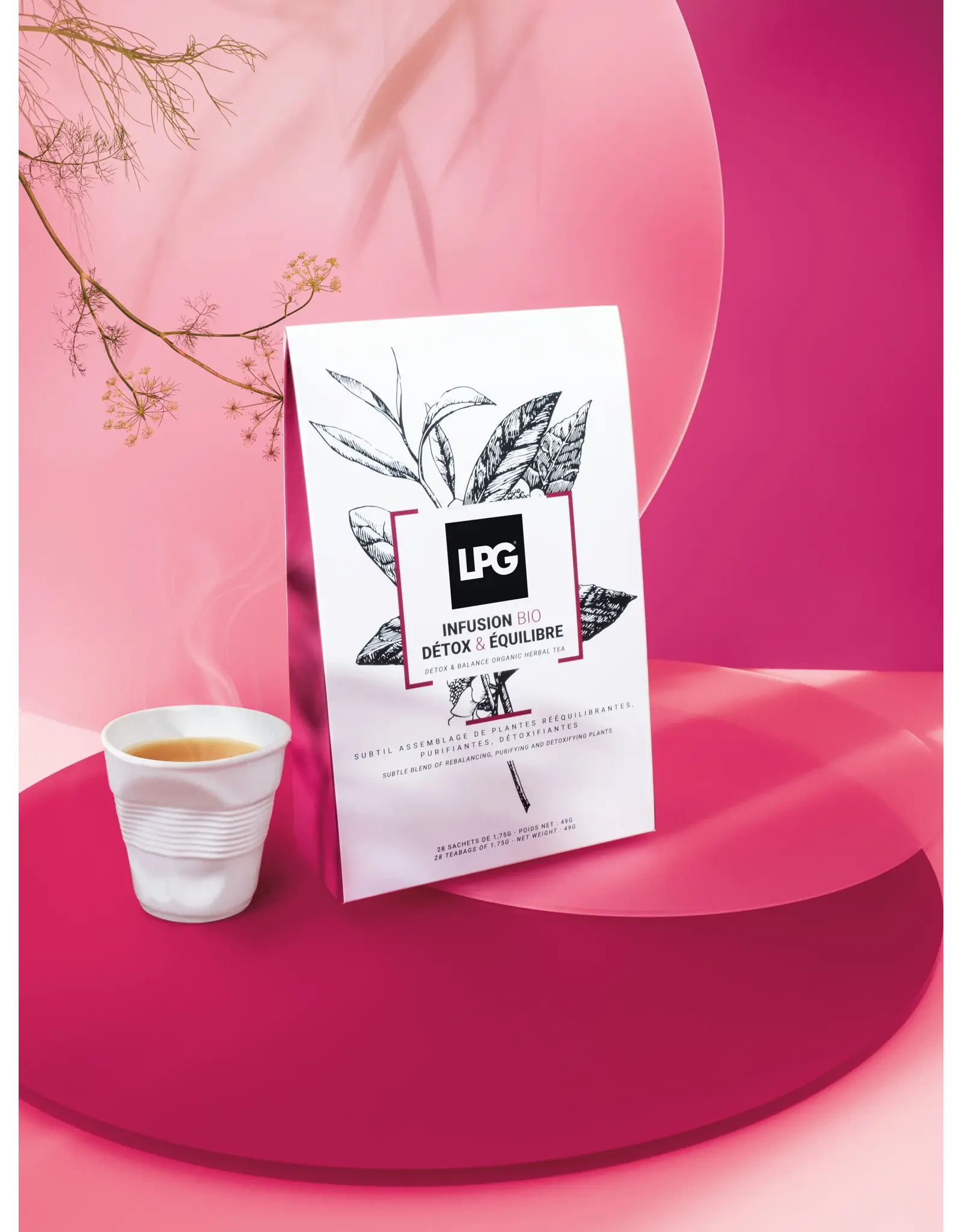 LPG endermologie® LPG Detox & Balance Organic Herbal Tea (28 sachets)