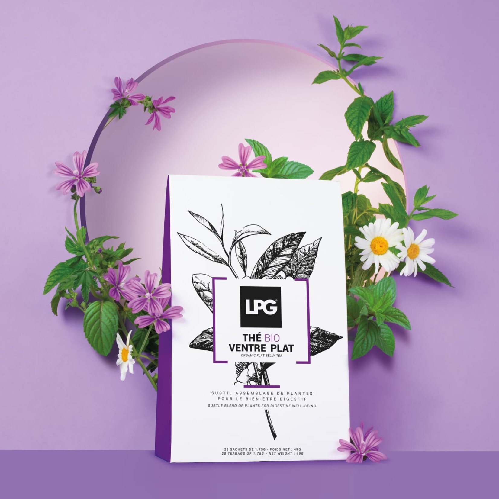 LPG® Thé Bio Ventre Plat (28 sachets)