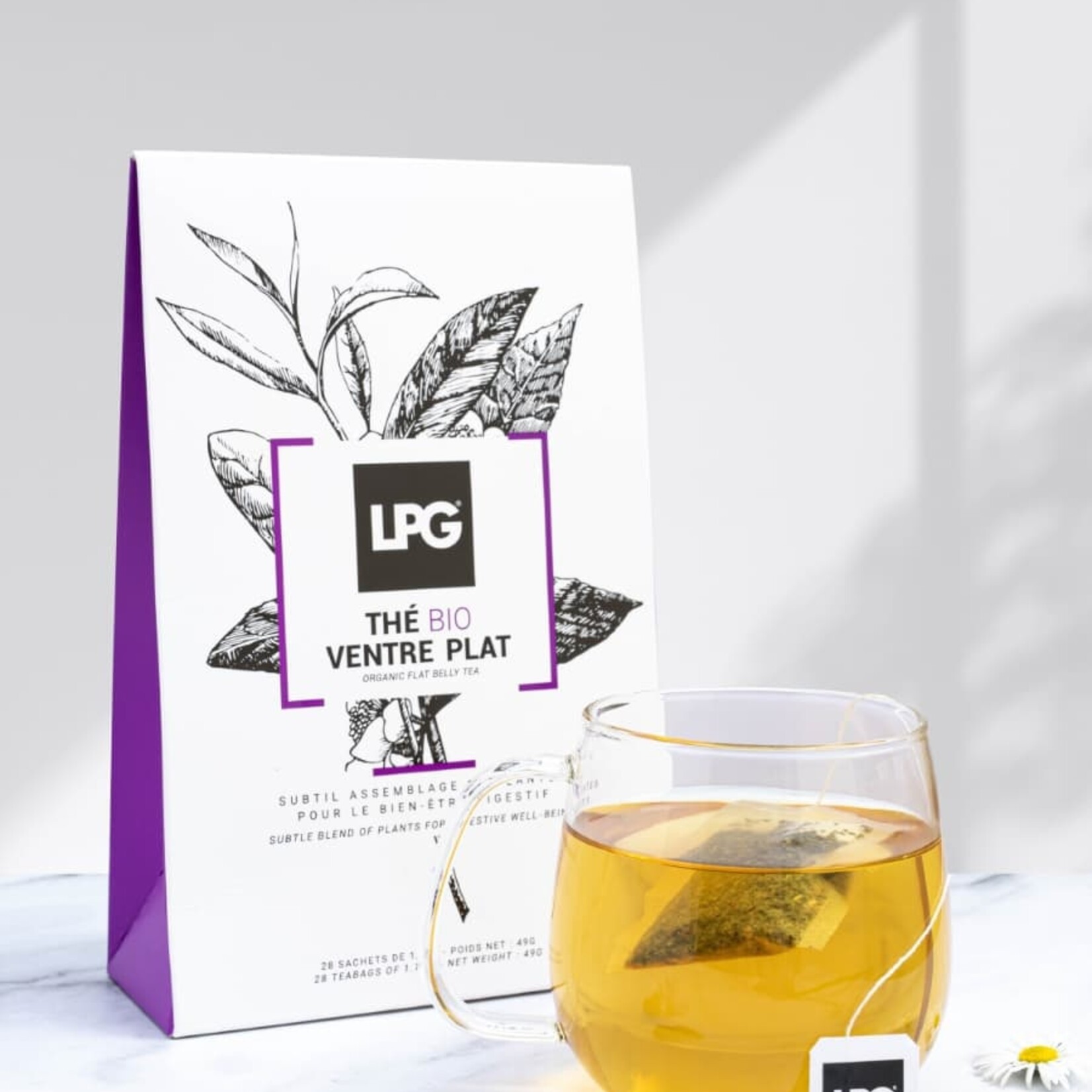 LPG® Thé Bio Ventre Plat (28 sachets)
