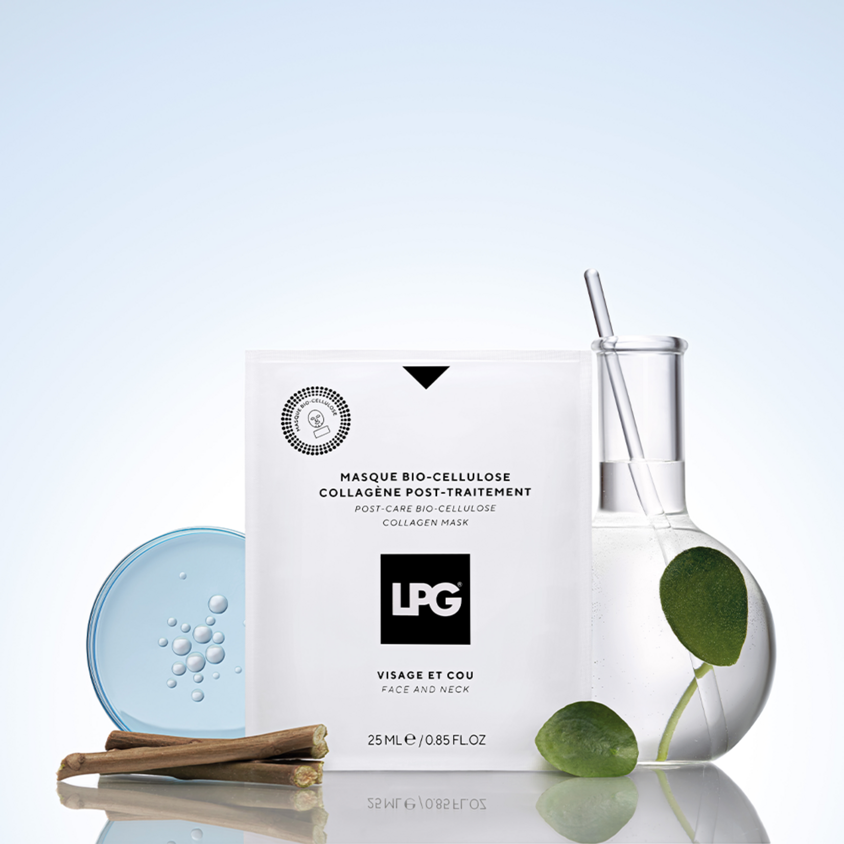 LPG® Bio-Cellulose-Kollagen-Maske zur Nachpflege 15ml