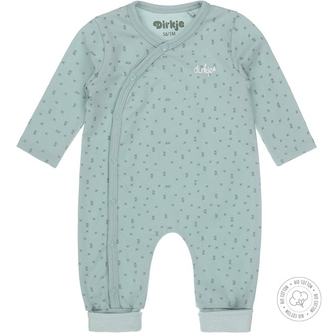 Dirkje unisex growsuit mint green